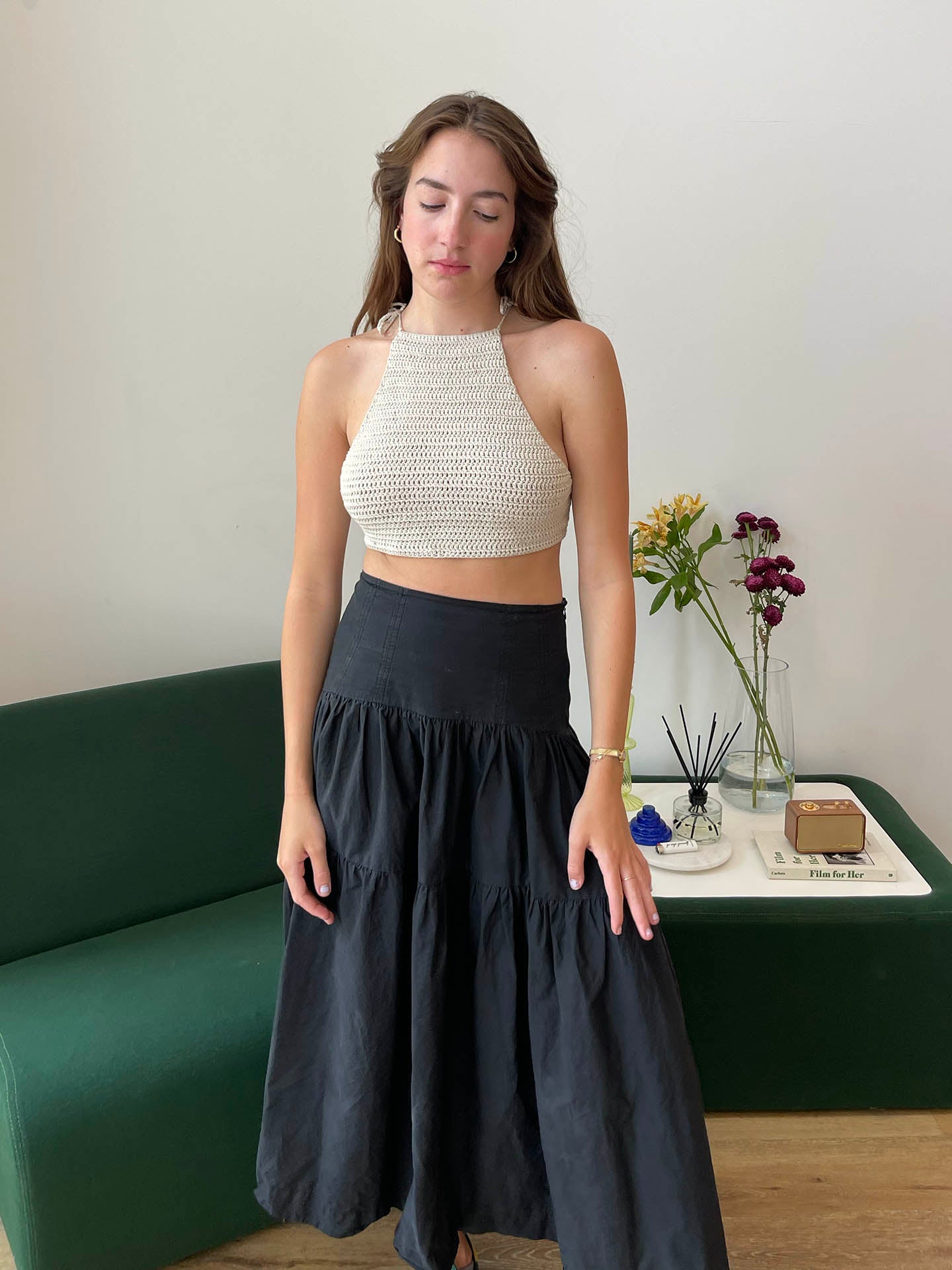 Sleeveless Crop Top
